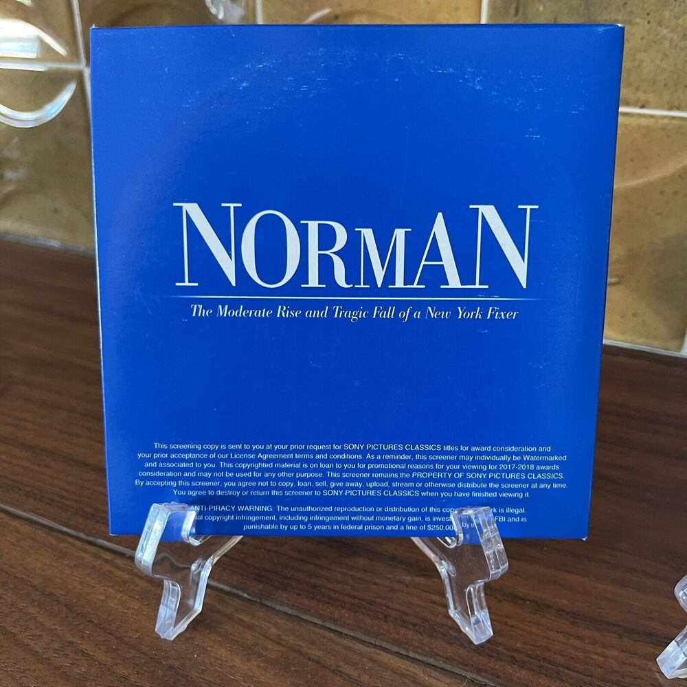 Norman DVD 2017 Sony FYC Awards Screener